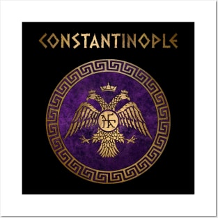 Constantinople Byzantine Empire Symbol of Byzantium Posters and Art